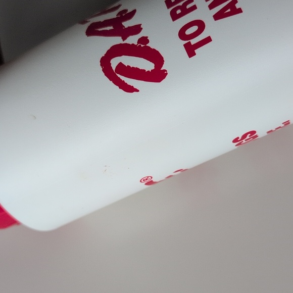 D.A.R.E. Vintage DARE White Water Bottle w/ Red letters - Picture 6 of 9